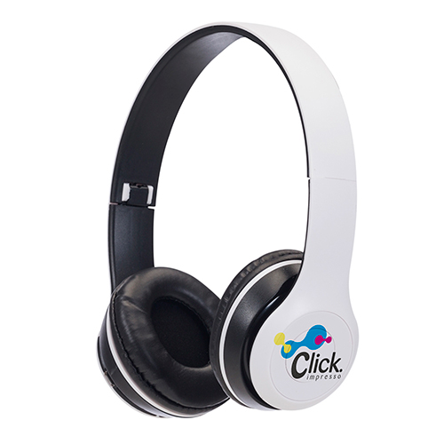Fone de ouvido bluetooth personalizado.